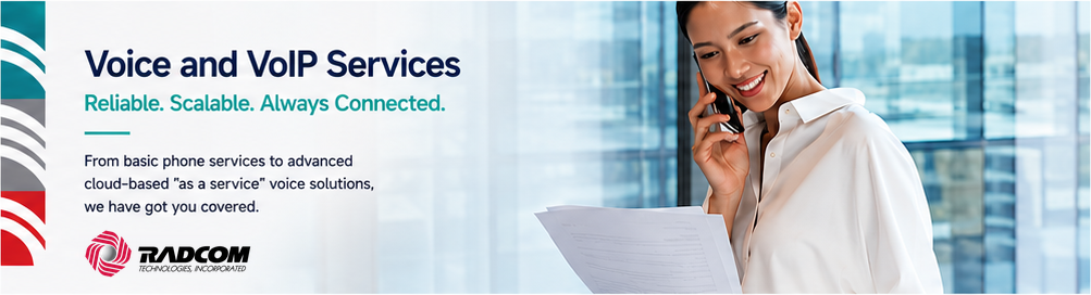 Voice and VoIP services from RADCOM Technologies.